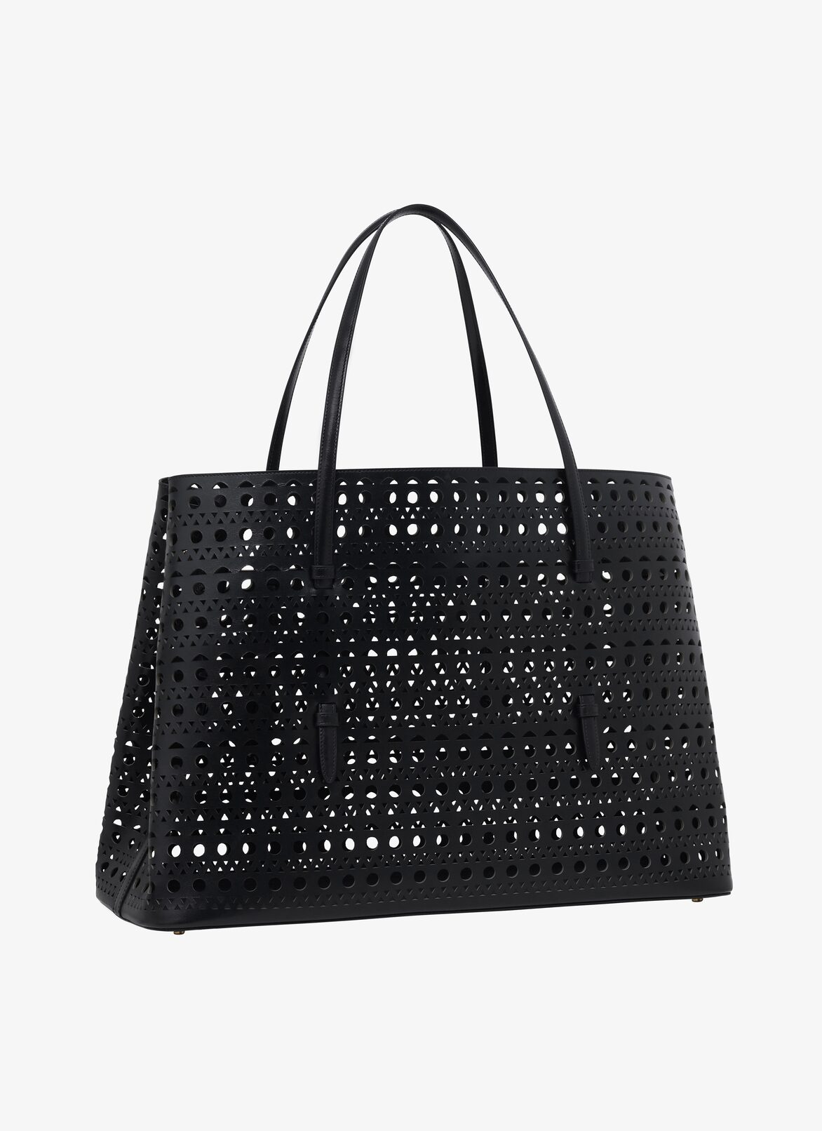 Mina 50 bag in vienne calfskin ALAÏA BLACK MINA 50 BAG IN VIENNE CALFSKIN